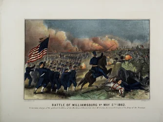 Battaglia di Williamsburg, Va. 5 maggio 1862, c.1862